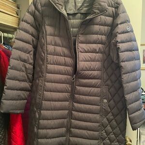 Michael Kors Charcoal Puffer Coat